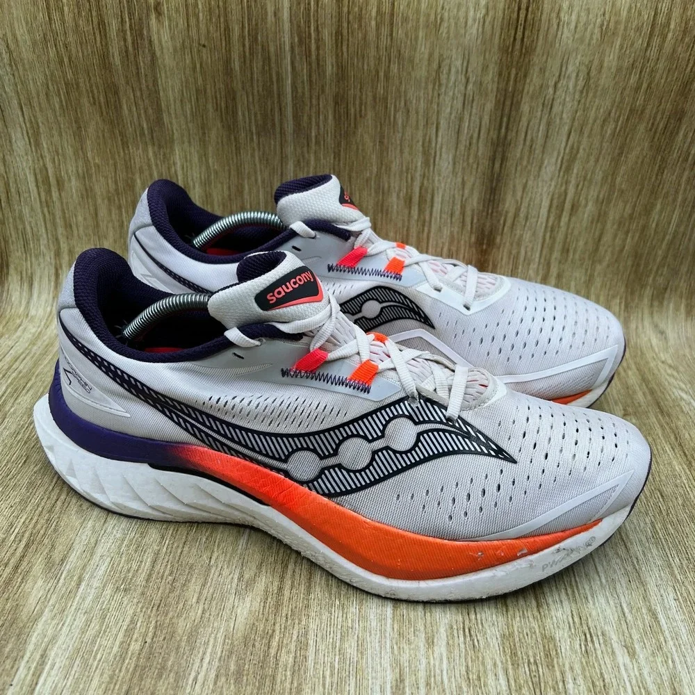 Saucony Endorphin Speed 4 Men's Size 12.5 White Viziorange Shoes S20940-129